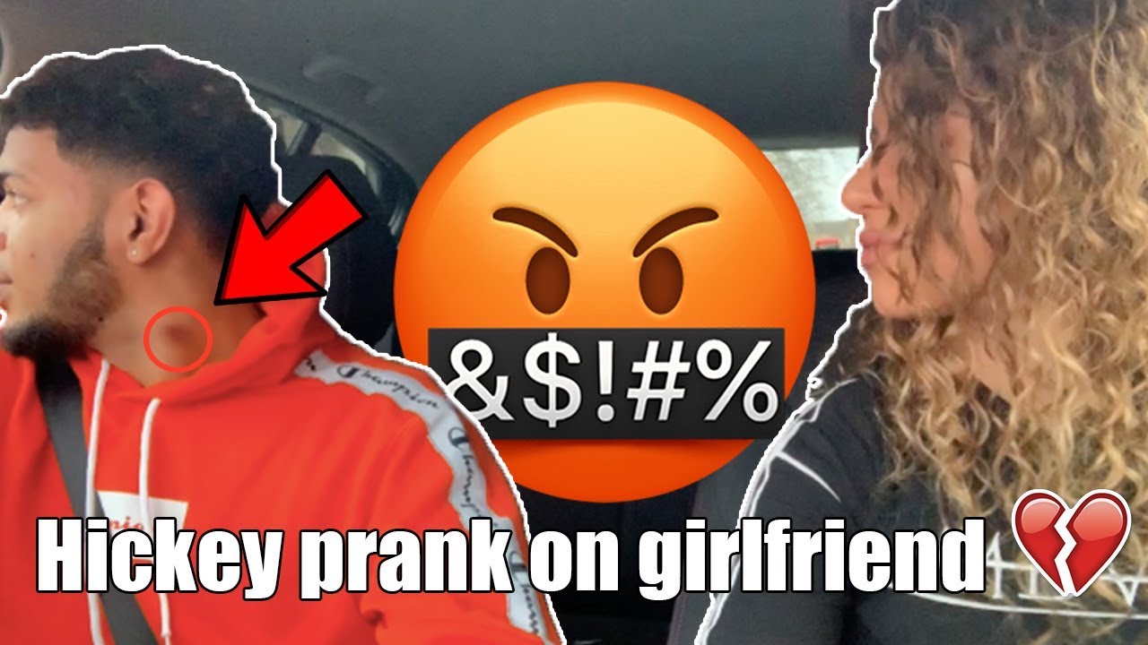 HICKEY PRANK on GIRLFRIEND! *SHE LEAVES ME*