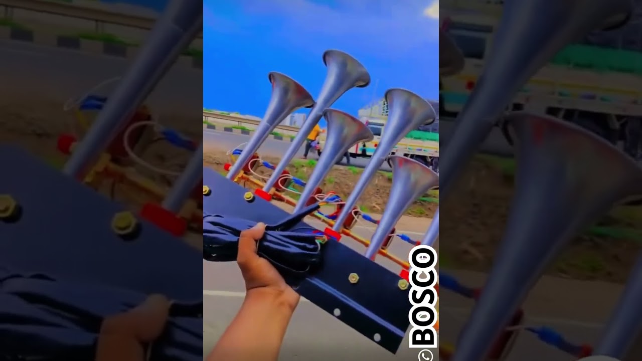 bosco truck horn yamla pagla  #automobile #truck #truckhorn #pressurehorn #viralvideo #trending