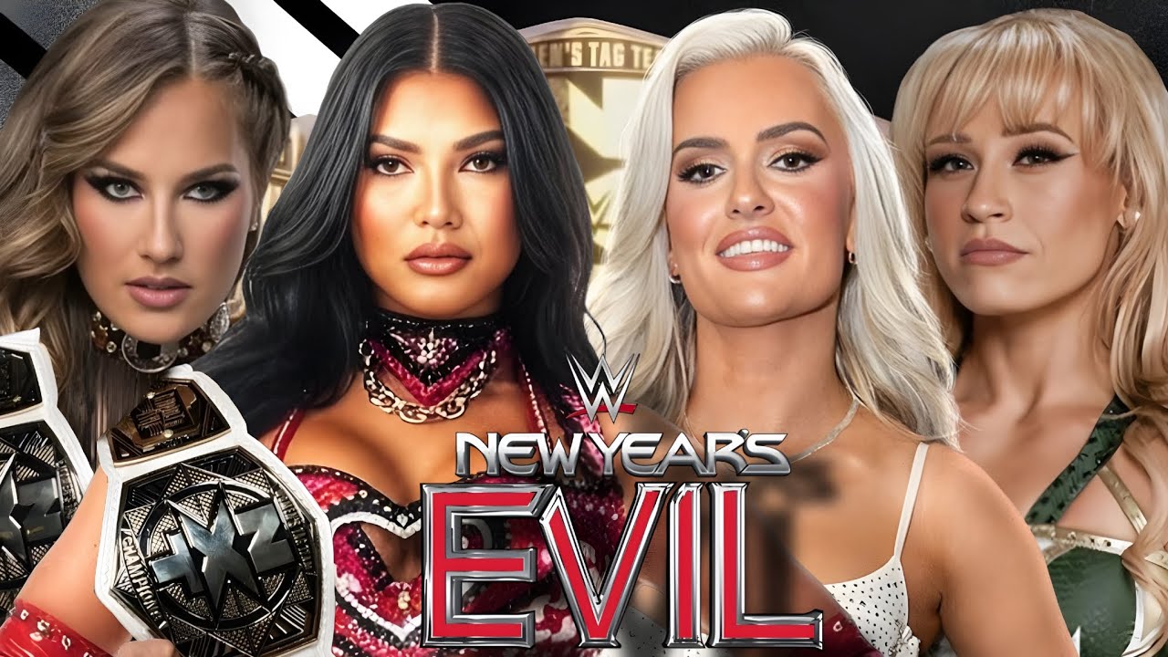 NXT NEW YEAR'S EVIL || Fatal Influence VS Blake & Jordynne || NXT Women's Tag Team Championship || 
