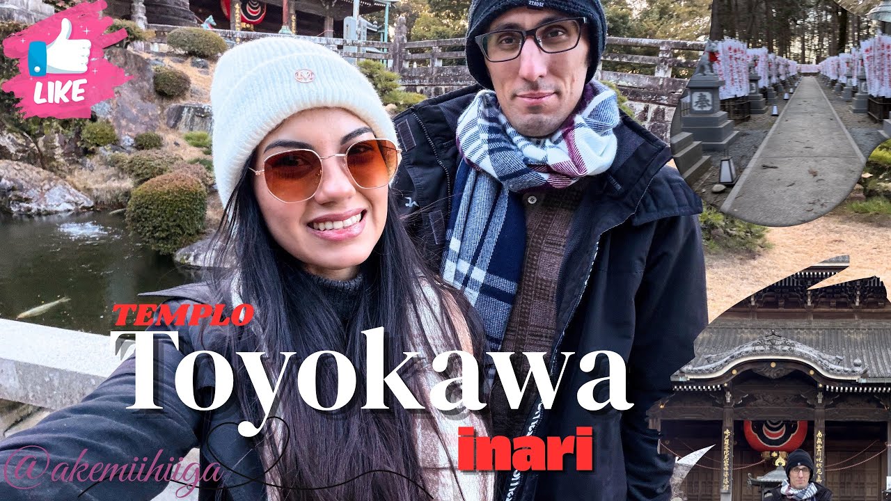 Passeio no Toyokawa Inari — Vlog mostrando tudo!