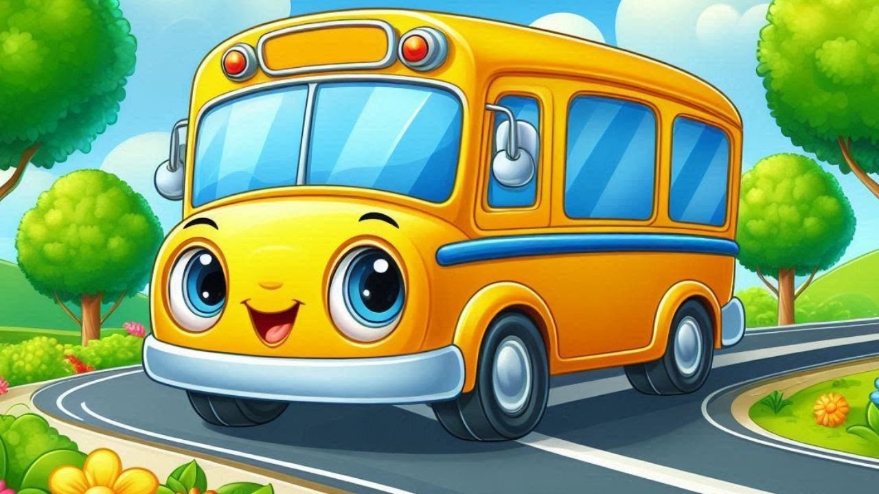Fröhlicher Bus unterwegs 🚌 | Kinderlied | Dudu Panda