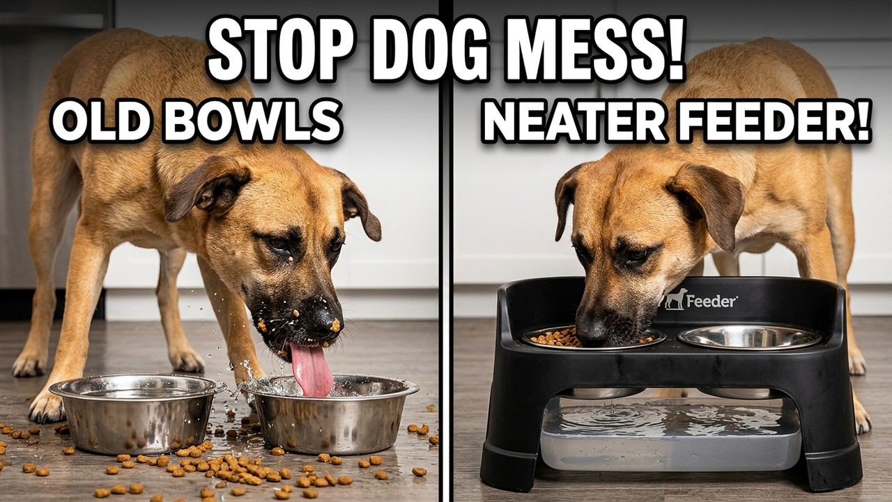 Neater Feeder Deluxe Mess Proof Bowls Review: Stop Your Dog's Water Mess with This