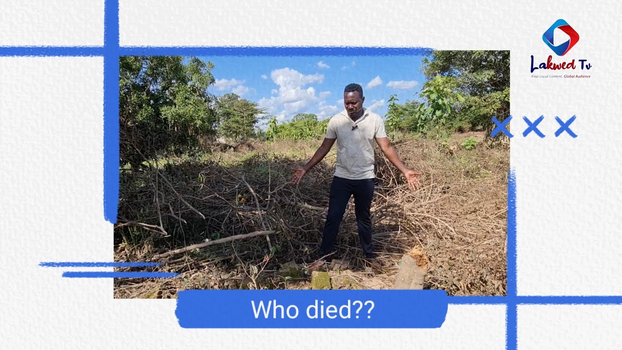 Who died?? Unknown grave middle of Gulu city!!... Did street kids 