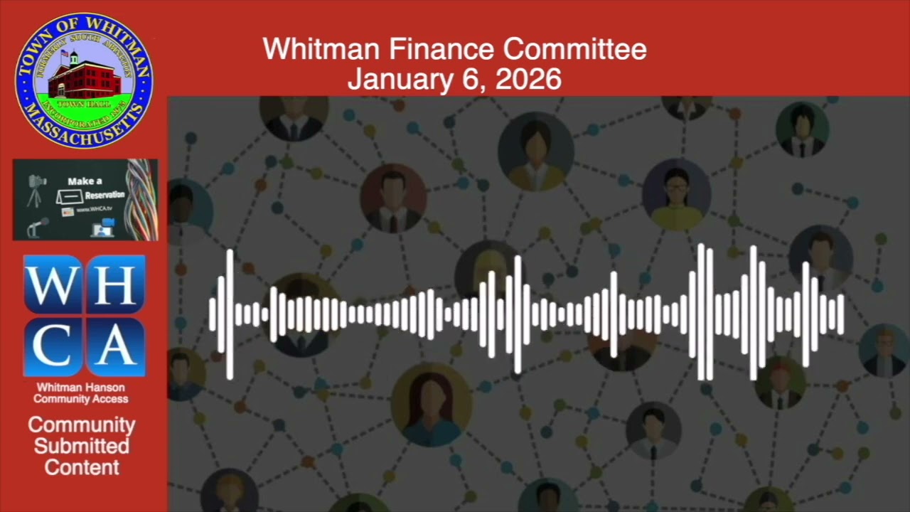 Whitman Finance Committee January 6, 2026