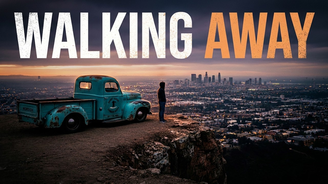 Walking away ! A journey of freedom in 1947 vintage truck