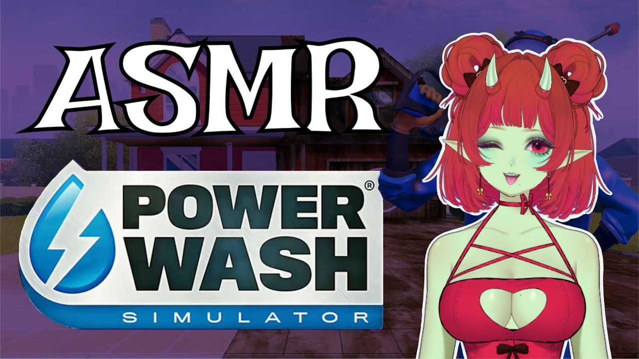 PowerWash Simulator Part 1 | ASMR [Vtuber]
