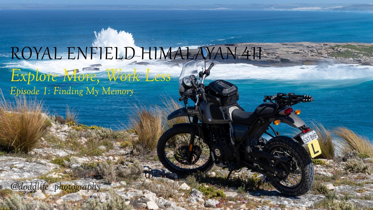 Royal Enfield Himalayan 411: Turning 38 and purchasing my first motorbike.