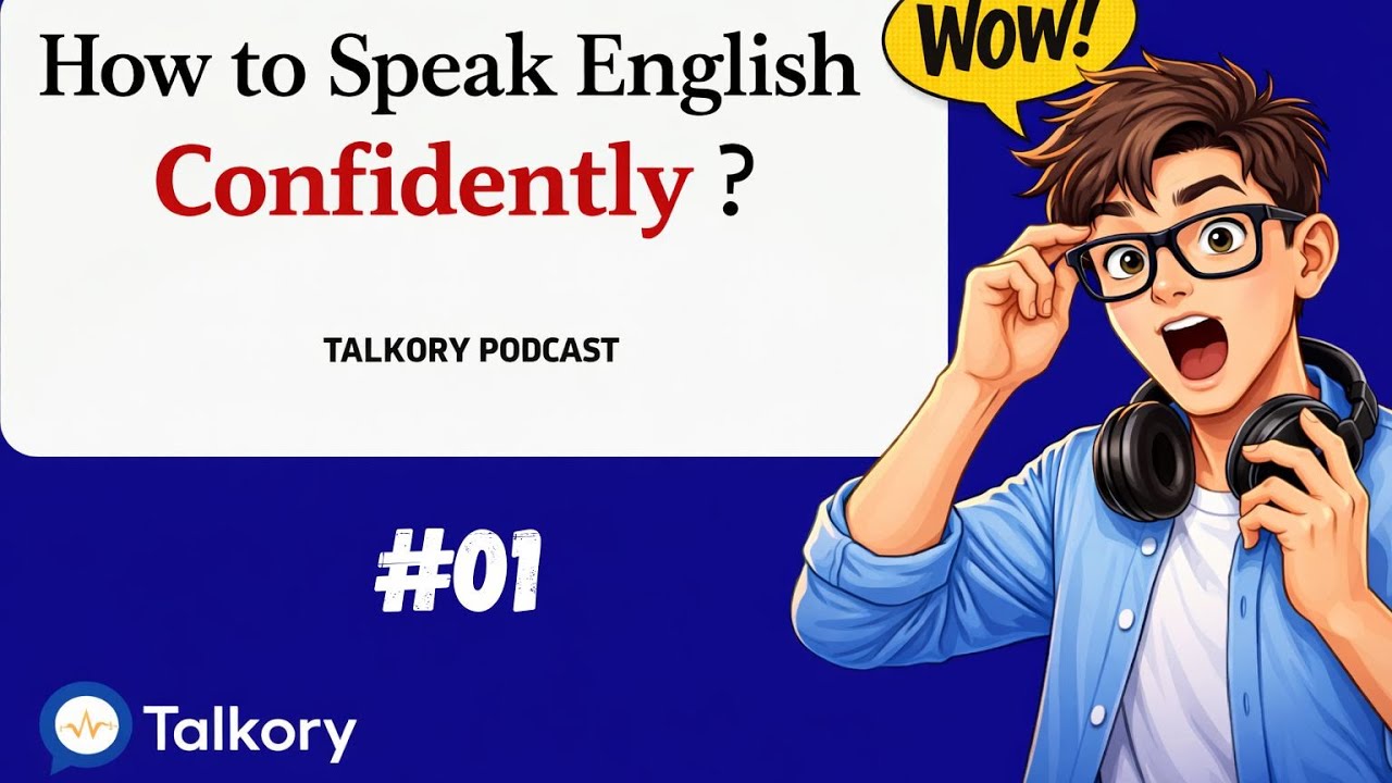 How to Speak English Confidently ? | English Learning Podcast