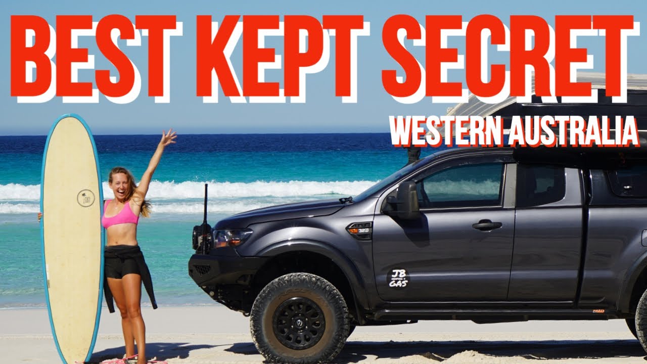 BORANUP BEACH, crazy white sand and blue water! Overlanding in WESTERN AUSTRALIA!