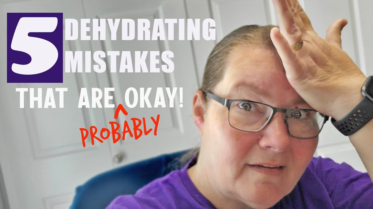 5 DEHYDRATOR MISTAKES that are Okay - Dehydrating Food Tips for Beginners