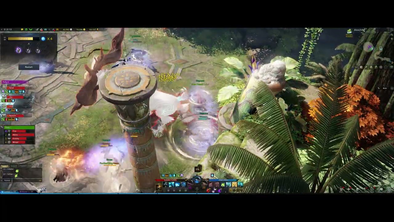 [Lost Ark] Argos P1 Clear on Peacemaker Gunslinger (1370 ilvl abyss raid)