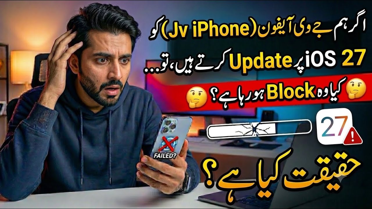 Jv iPhone Update to iOS 27 beta | Live Proof