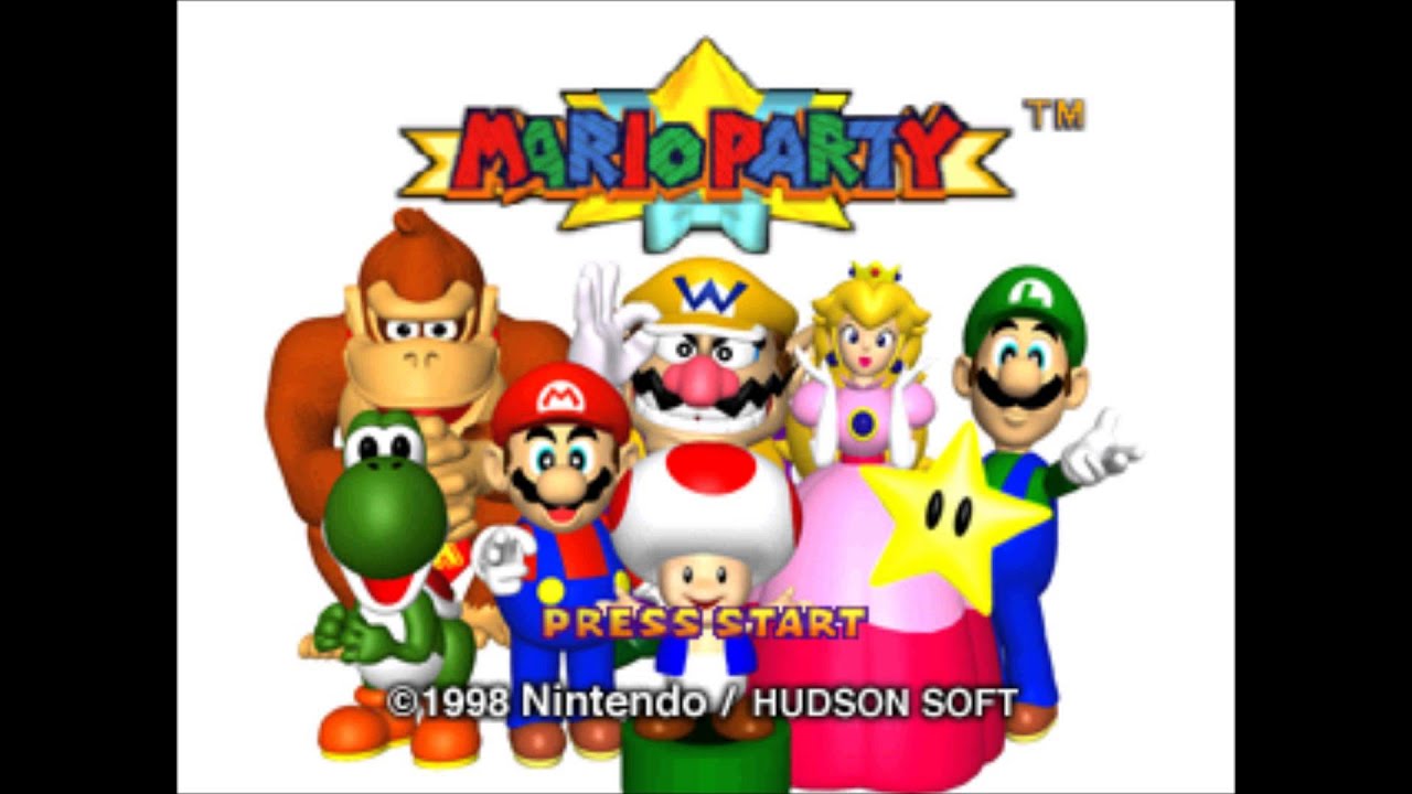 Mario Party Music (N64) - Title Screen