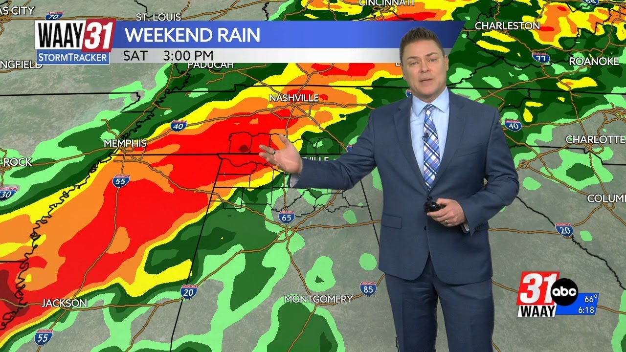 Weekend rain chances