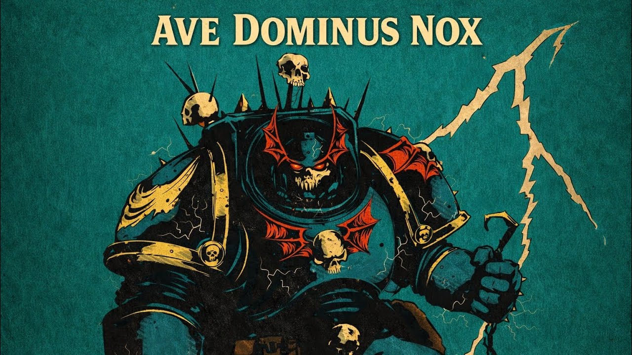 AVE DOMINUS NOX (OBSIDIAN PRODUCTIONS)(WARHAMMER 40K)(MUSIC)(NIGHT LORDS)