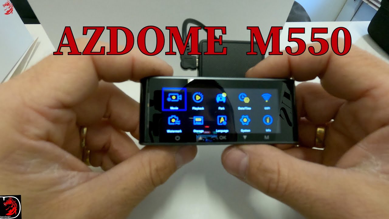On teste la Dashcam AZDOME M550￼