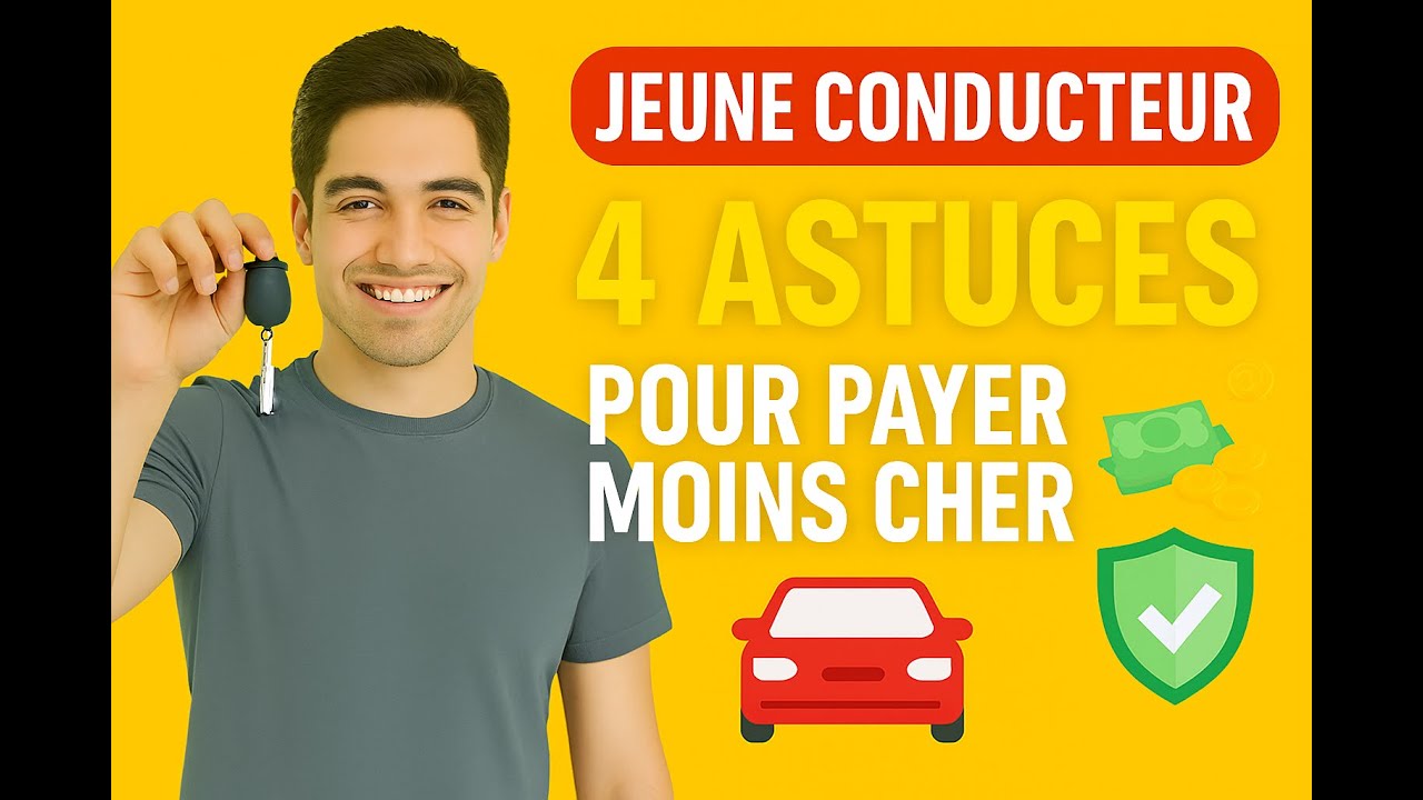Jeune conducteur: 4 Astuces pour payer moins ch&egrave;re ton Assurances.
