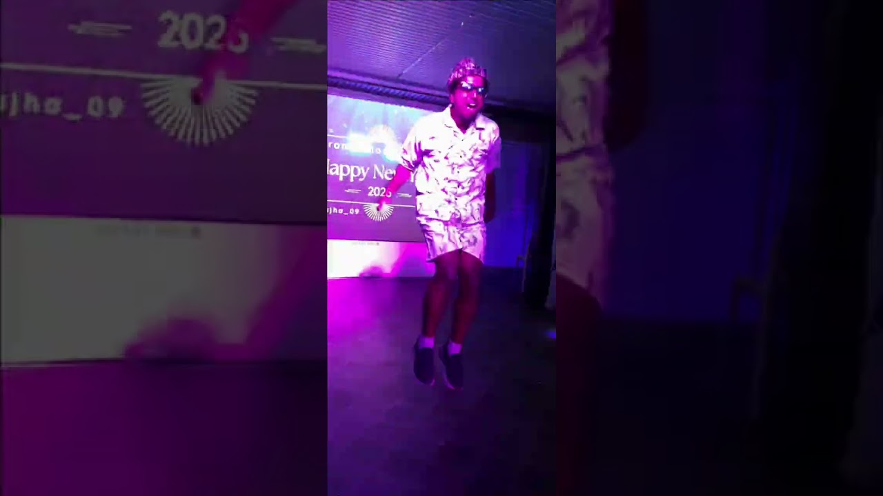 🥳💥New Year's celebration at Goa's Cruise and the live performances set the stage on fire.🕺🤩