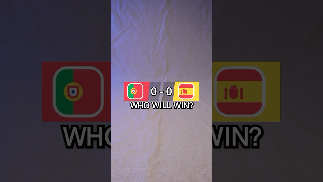 Portugal vs Spain 2026 World Cup Last 16 Sticker Pack Prediction #panini #worldcup2026 #football