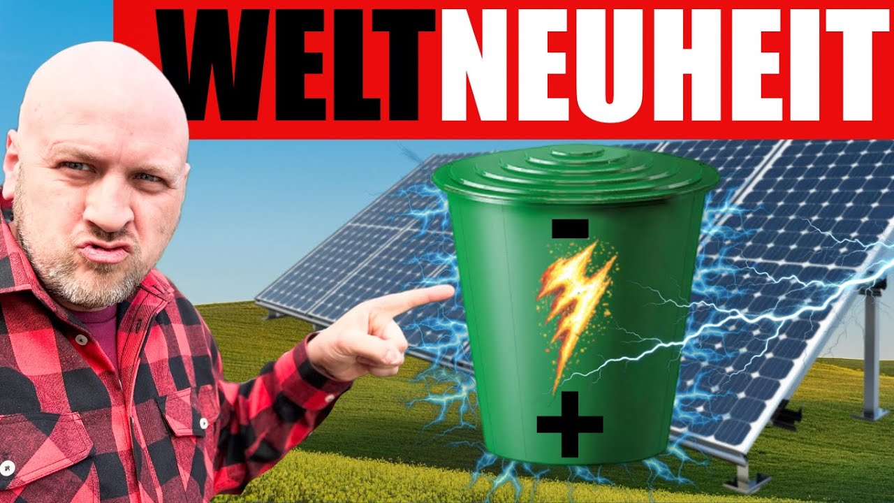 Strom Regentonne - Die große Entdeckung für Balkonkraftwerke! #SolakonOne Speicher #ifa