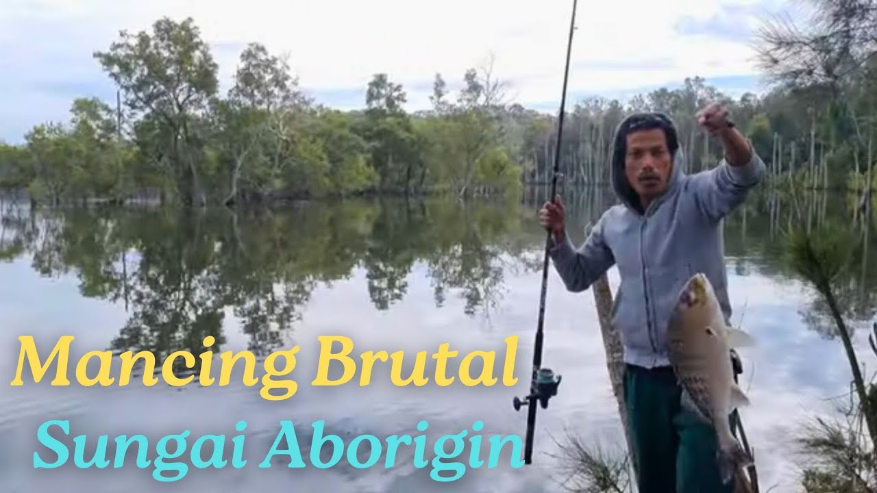 Brutal Tarikkan & Hasil Mancing Di Sungai Aborigin Bareng Si Damai (Bocah Petualang 🇦🇺)