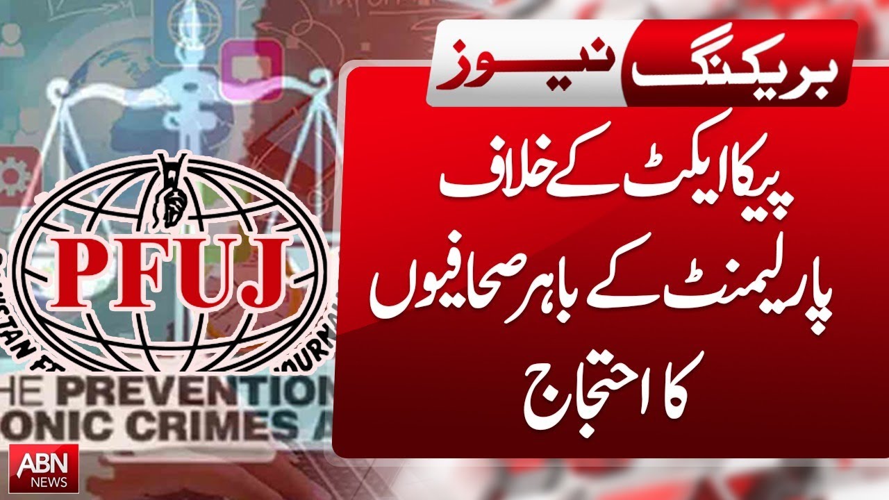 Journalist Protest Against PECA Act Amendment Bill 2025 | Journalist Protest | ABN NEWS