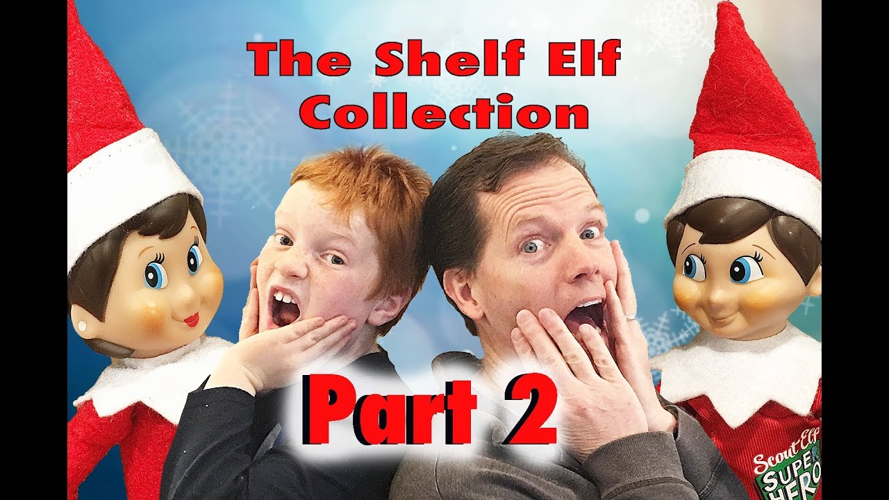 Elf on the Shelf - RIDICULOUSLY MESSY!!! - 24 Days of HILARIOUS Shelf Elf Antics! 🎅🏼... Part 2