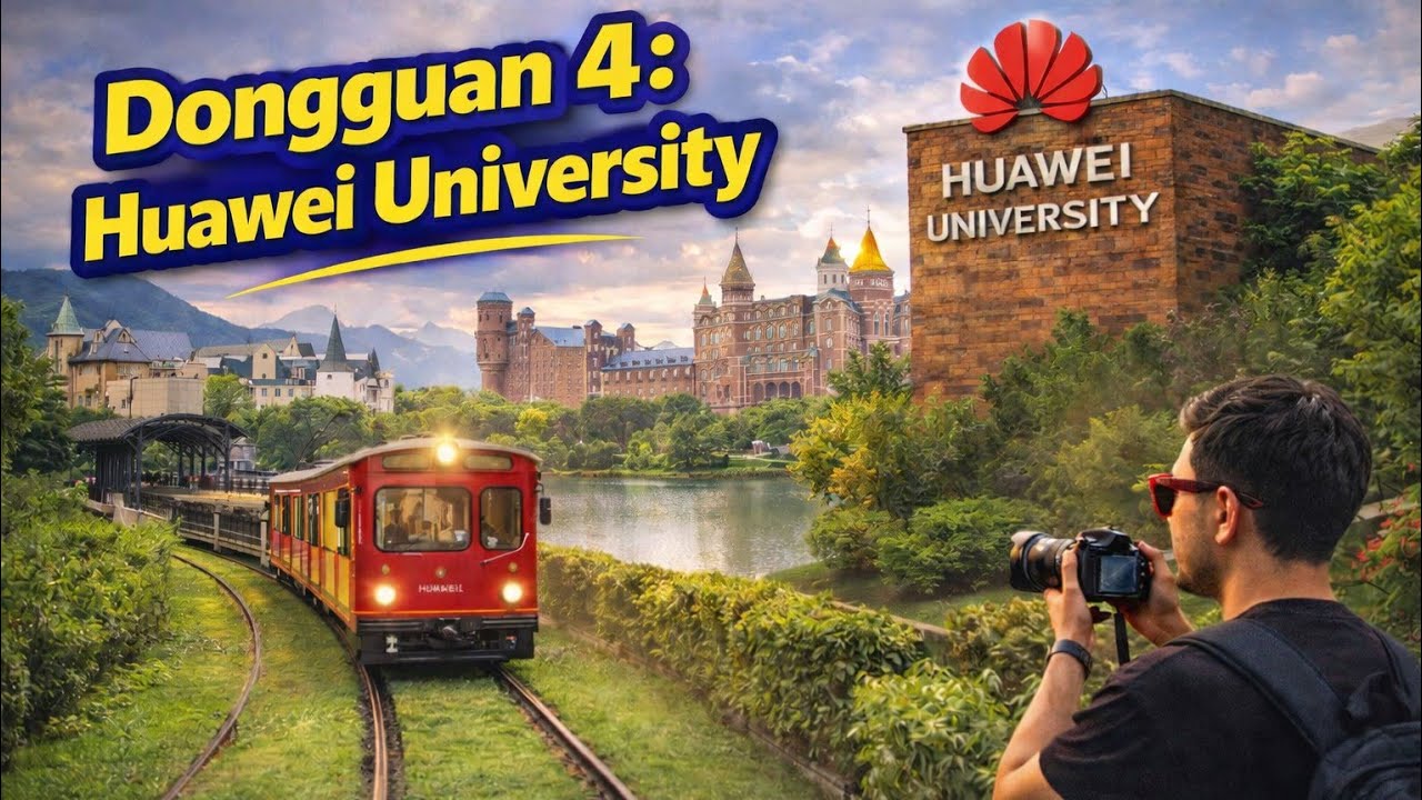 🇨🇳 Dongguan 04 - Dia 4, Almuerzo y Huawei University