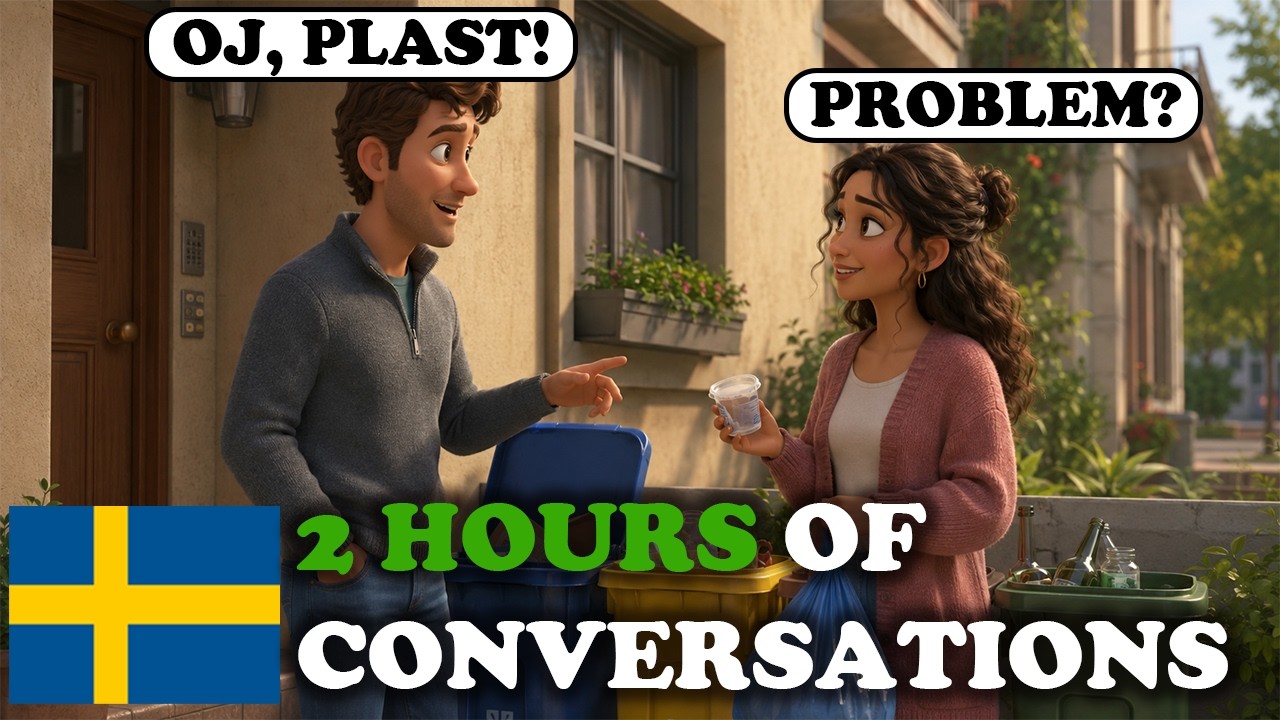 Learn Swedish Fast: 50 A1&ndash;A2 Dialogues | 2 Hours of Listening Practice