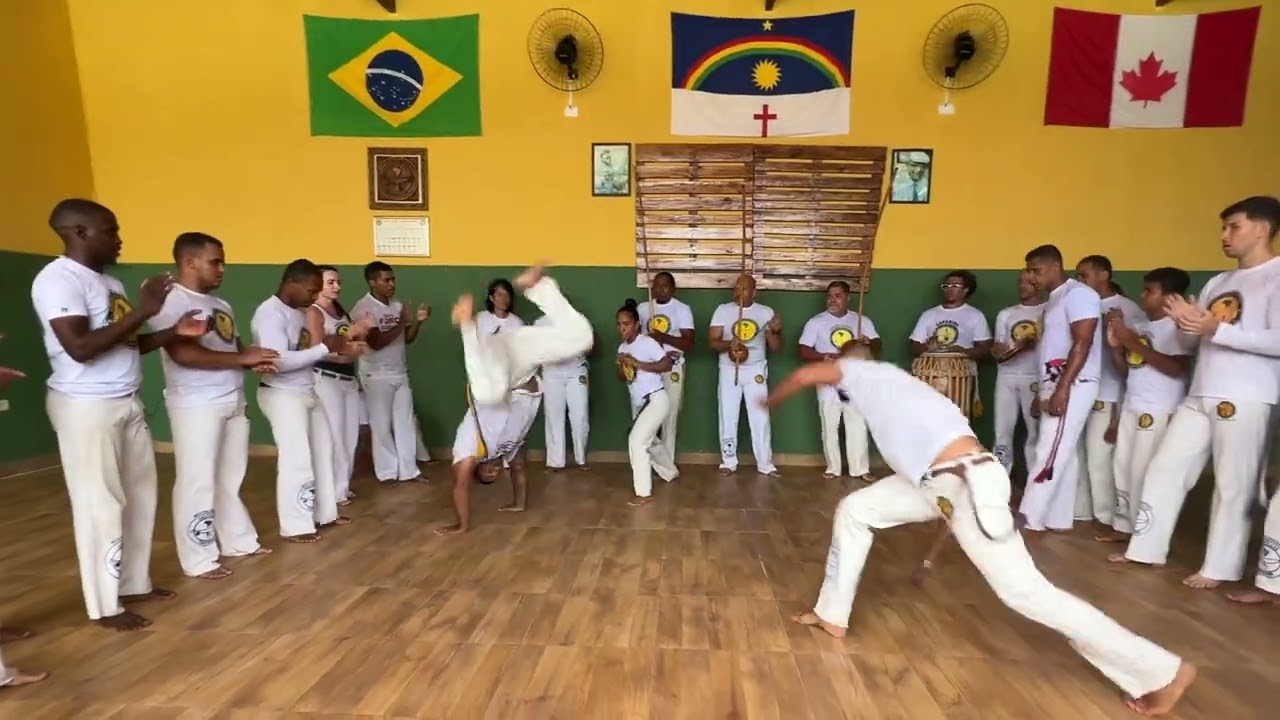 RODA NO QUINTAL DO MESTRE BARRAO - PARTE 1 #capoeira