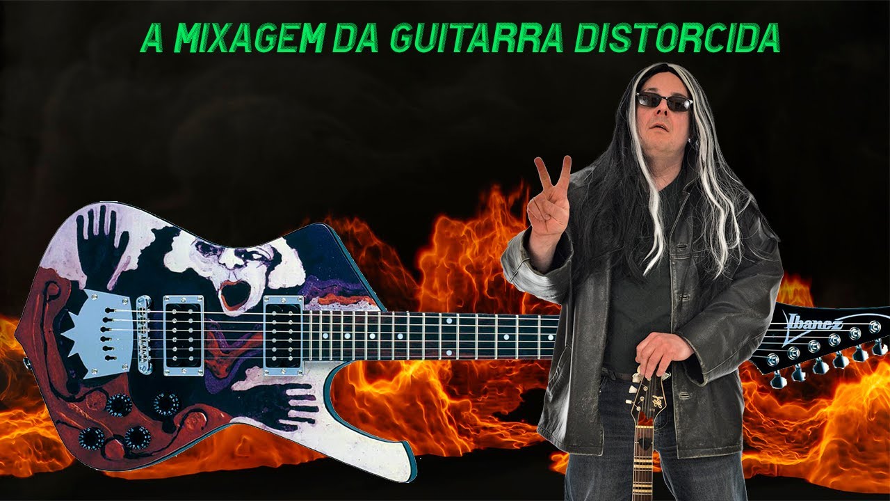 14º Passo da Mixagem - A Equalização Conciente da Guitarra Distorcida
