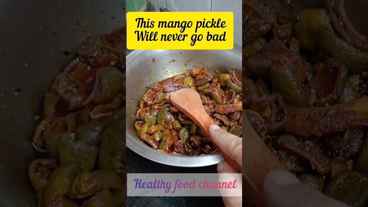 this mango pickle will never go bad, age old wisdom used #shortsfeed