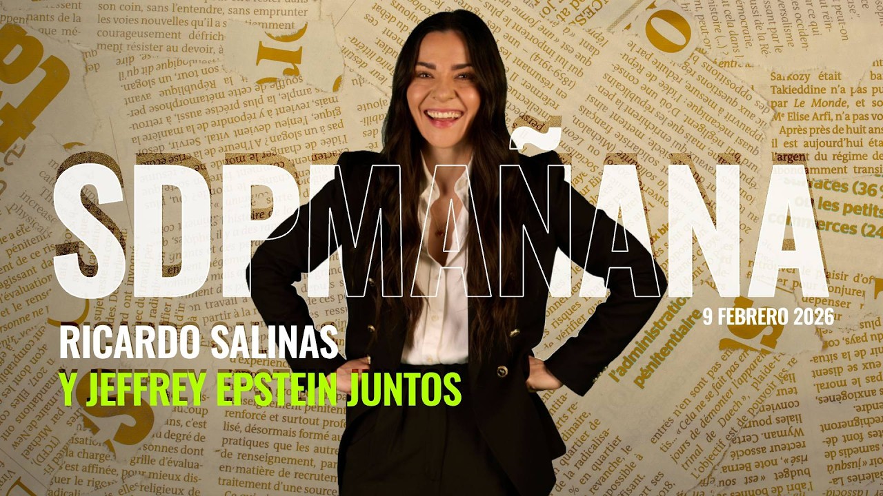 RICARDO SALINAS asistió a FIESTA de JEFFREY EPSTEIN | Liz Vilchis en SDPMañana 9 febrero 2026