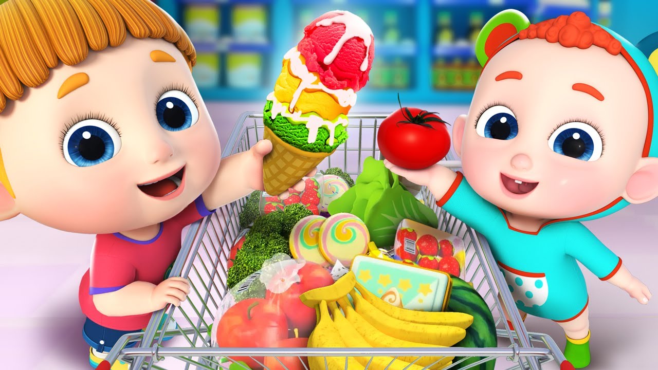 スーパーにいこう！ | 子どもの歌 | 童謡 | スーパーパンドビ | Super Pandobi