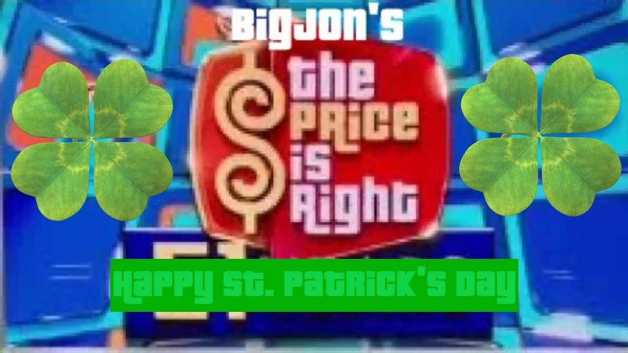 BigJon's The Price Is Right Lucky Remake Game (St. Patrick's Day 2026)