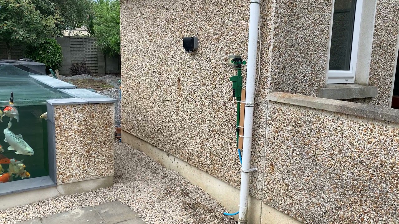 Heron scarer and skimmer modification.