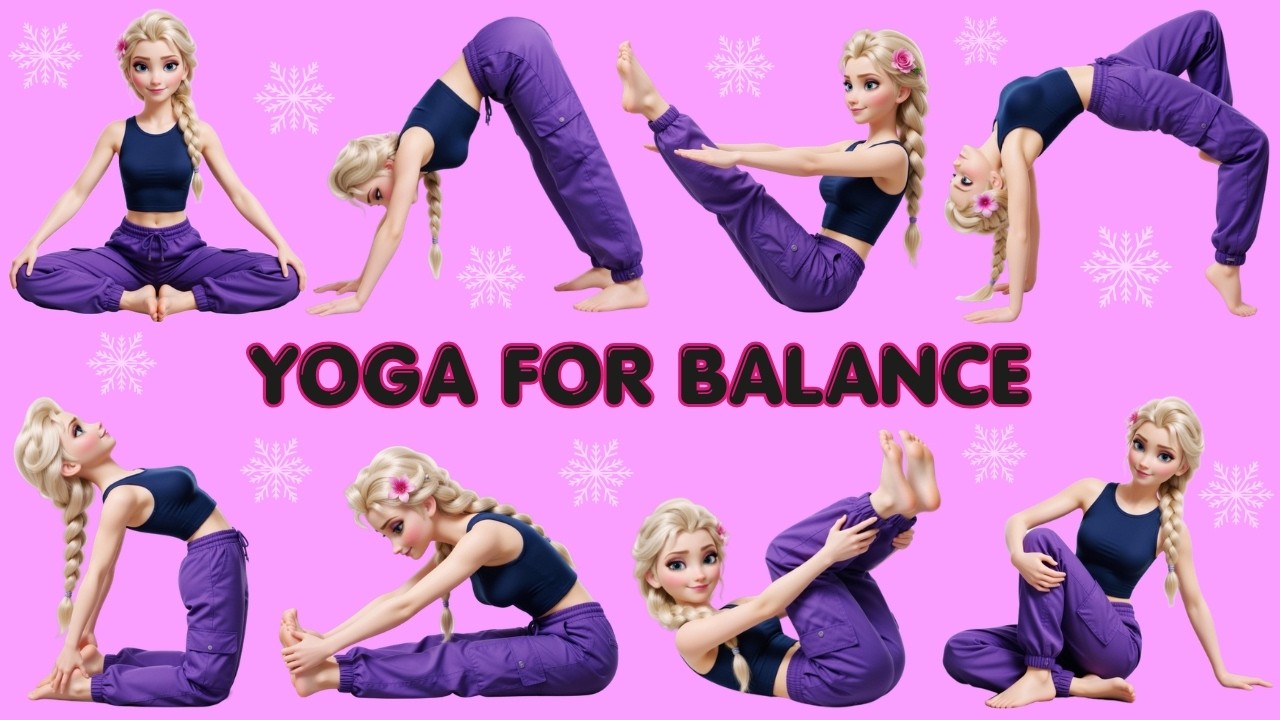 Йога для равновесия | Улучшение стабильности и контроля над телом | Йога для детей