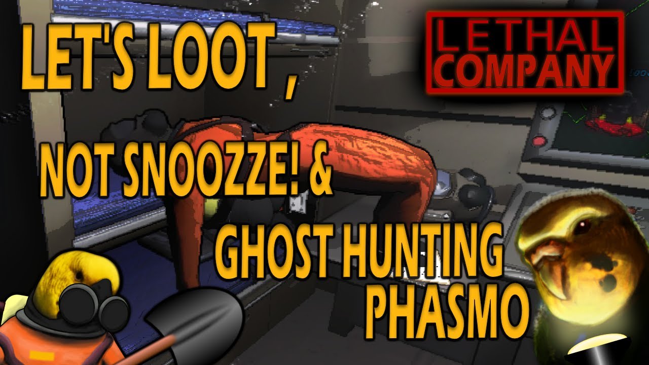 LETHAL COMPANY AND PHASMO Budgie Camera 8TH FEB