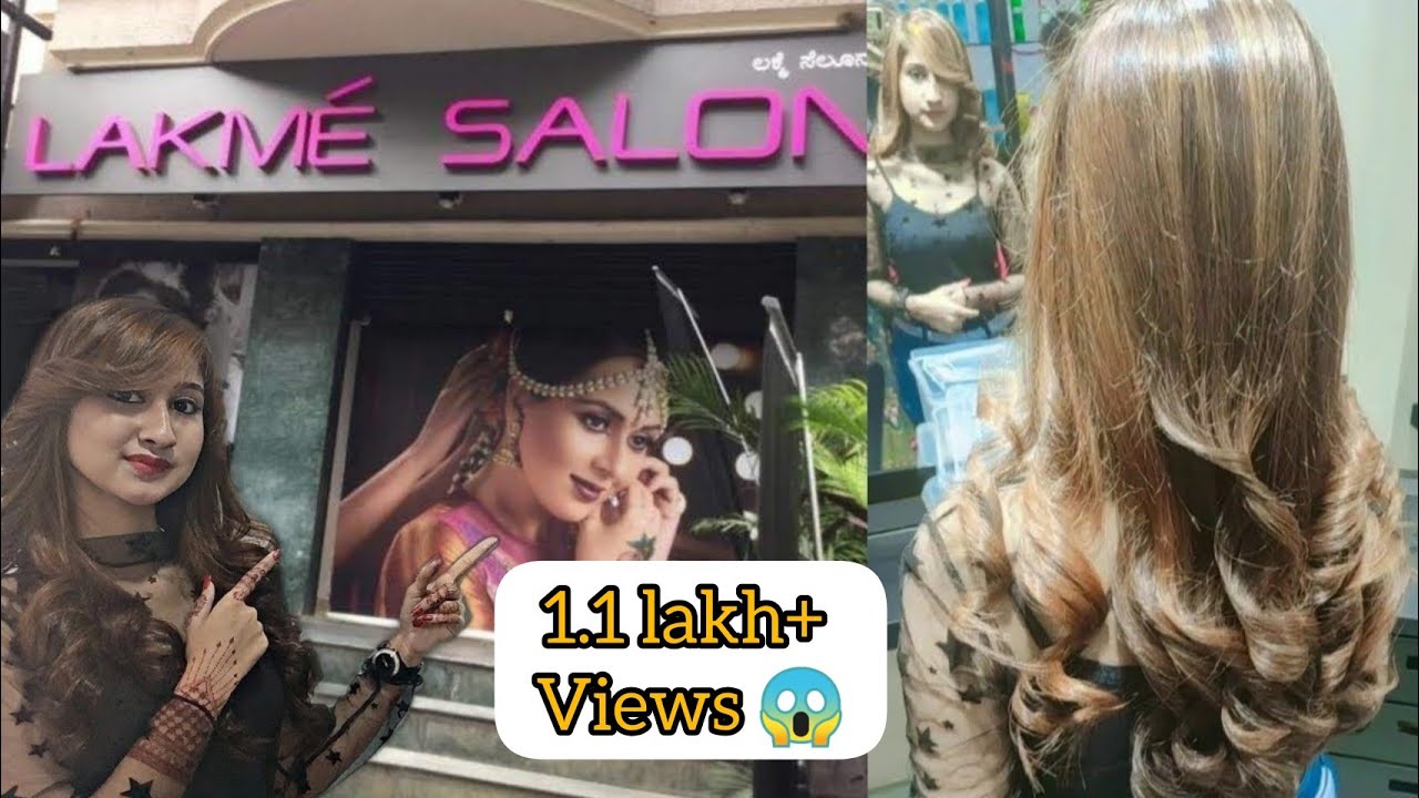 My Hair Transformation at LAKMÉ || My New Hair Colour |  New Hair