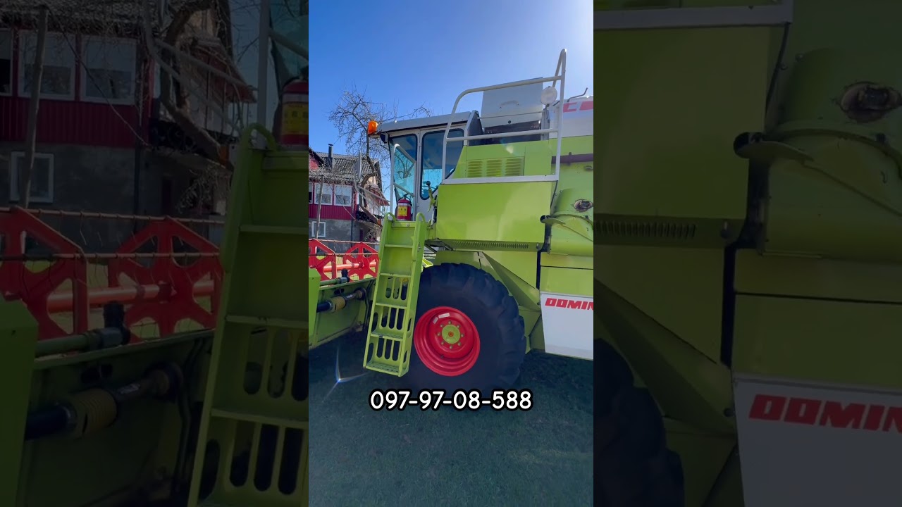 Неймовірний стан комбайна Claas Dominator 78s