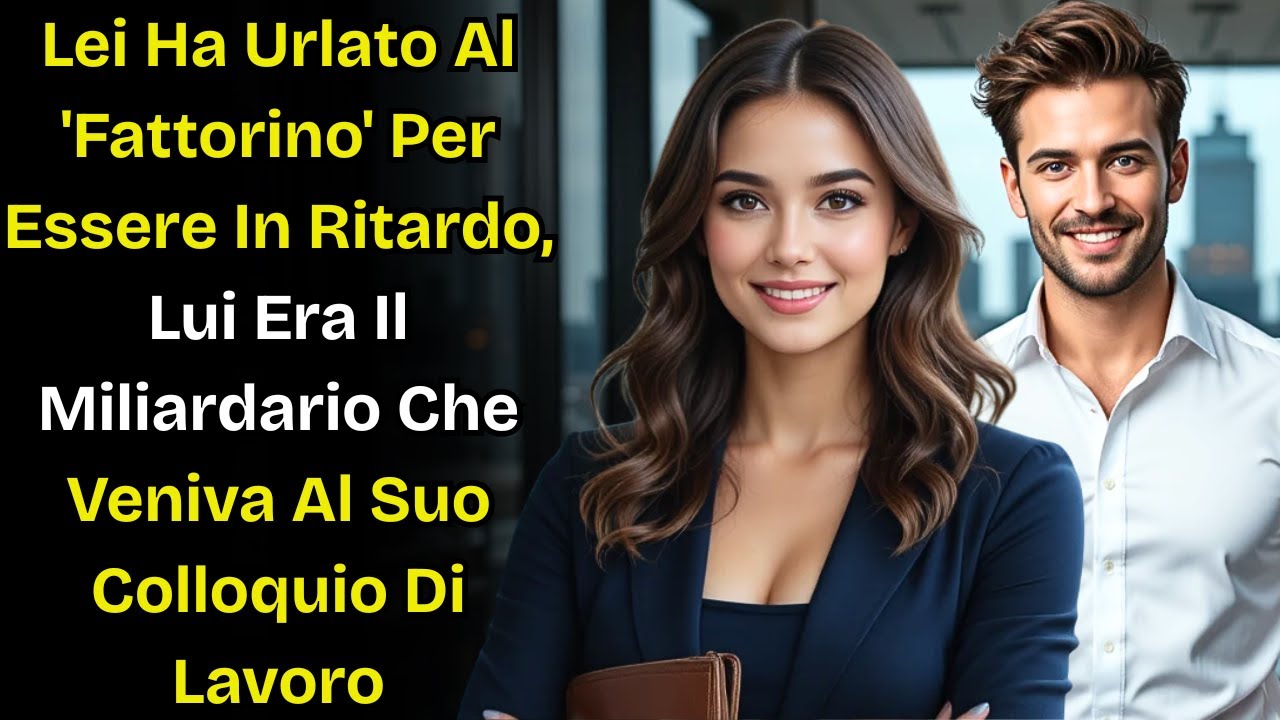 Ha urlato al 'fattorino' per il ritardo  Era il milionario venuto per il suo colloquio di lavoro