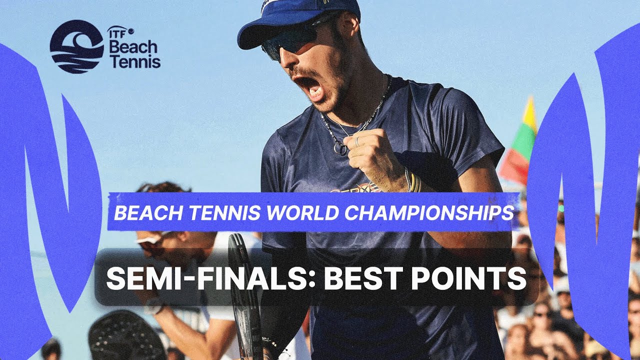 Beach Tennis World Championships | Semi-Finals | Best Shots