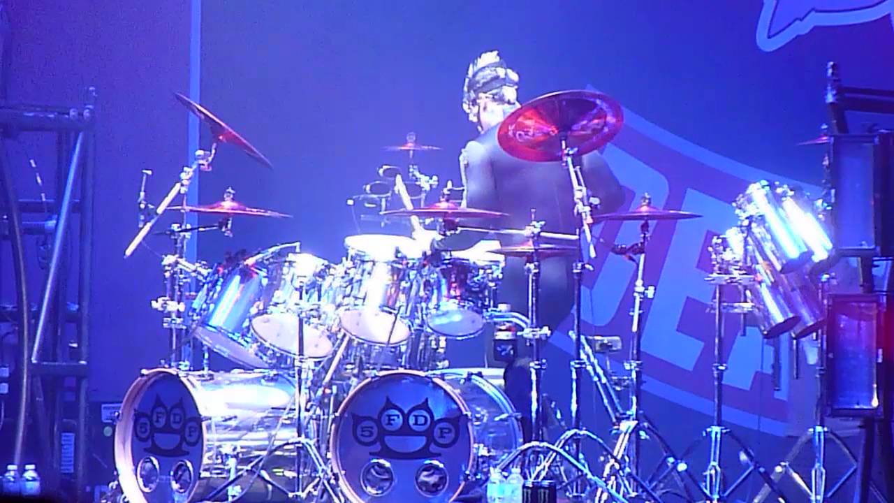 Five Finger Death Punch - DRUM SOLO - Jeremy Spencer Lethbridge AB Canada