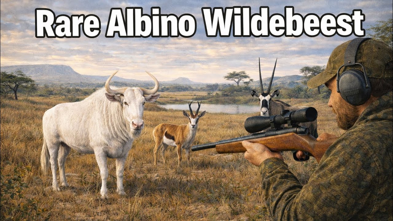 Rare Albino Wildebeest Found on Vurhonga | theHunter: Call of The Wild 