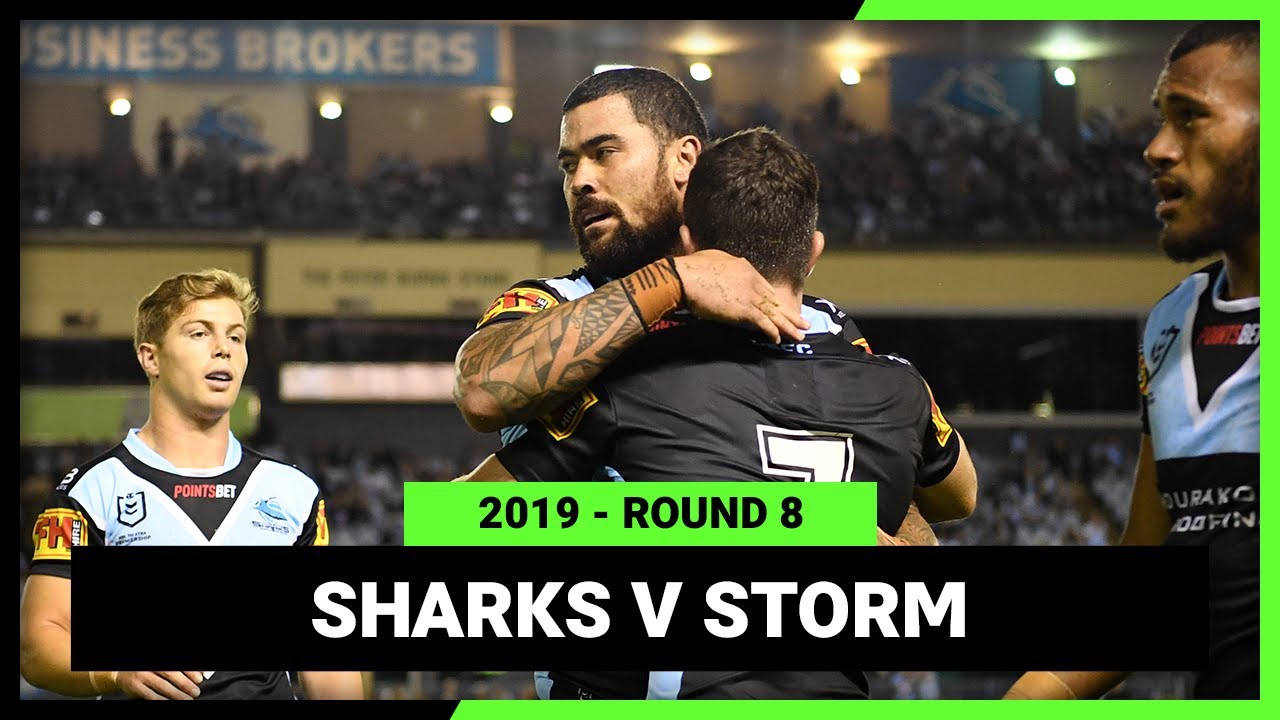 Cronulla-Sutherland Sharks v Melbourne Storm Round 8, 2019 | Full Match Replay | NRL