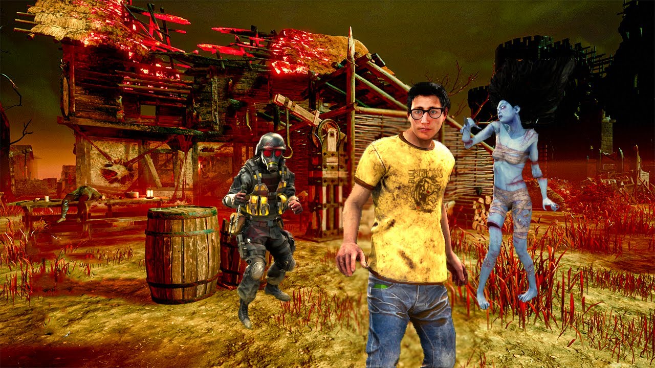 DBD | Survivor vs The Legion & Spirit & Demogorgon (No Commentary)