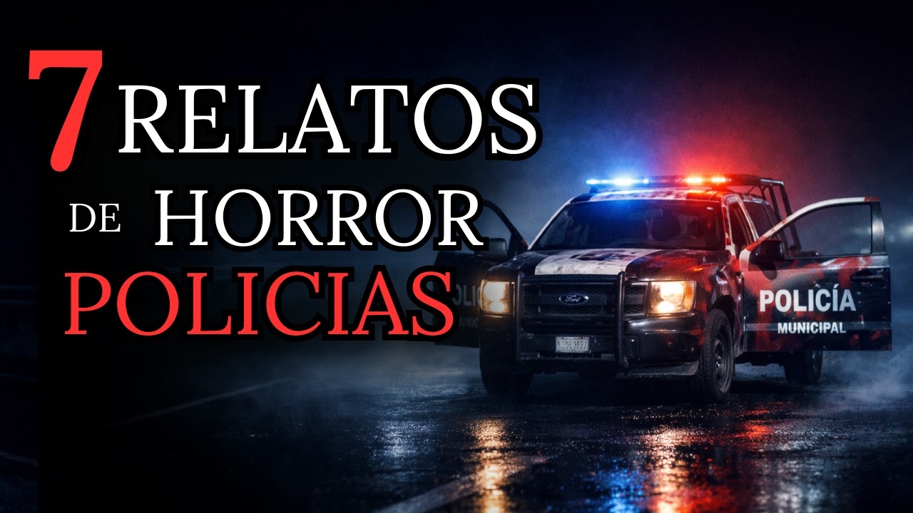 7 HISTORIAS de TERROR JAMÁS CONTADAS |  POLICÍAS Revelan Sus PEORES Casos (Vol.I)