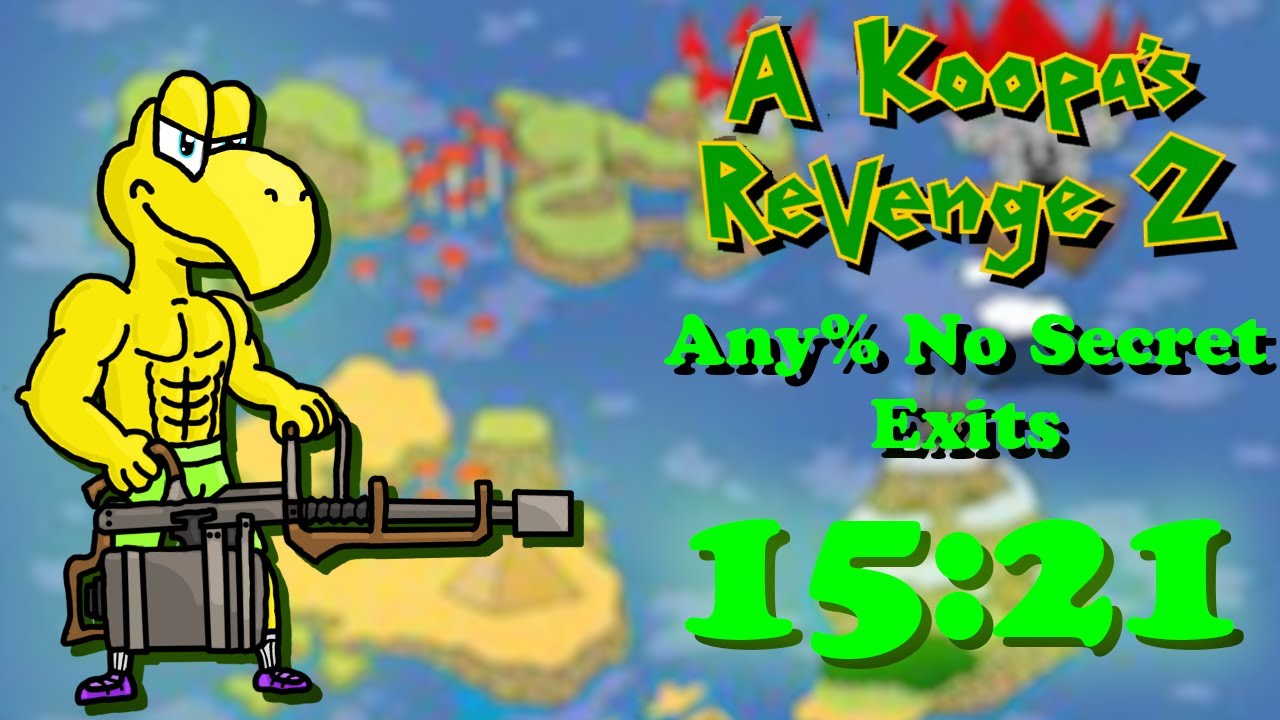 (Old WR) A Koopa's Revenge 2 Any% No Secret Exits - 15:29 (Version 2.9)