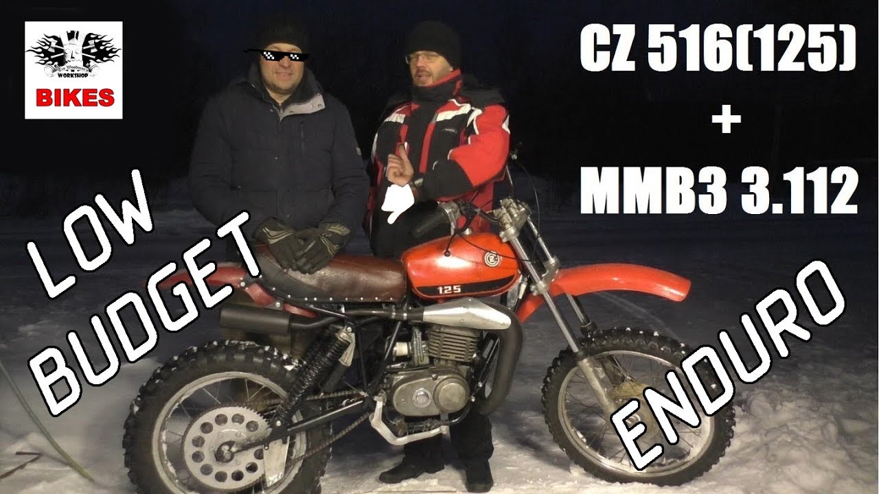 ЧЗ 516 (125) + Минск (ММВЗ) = Супер бюджетный вариант эндуро [EN subs]