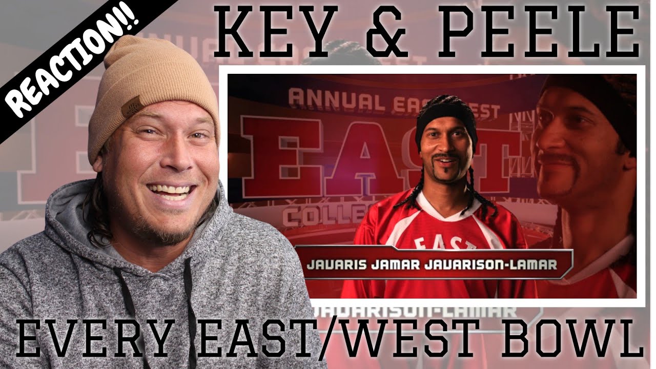 First Time Reacting To KEY & PEELE - EVERY EAST/WEST BOWL EVER (REACTION!!) These Names!!